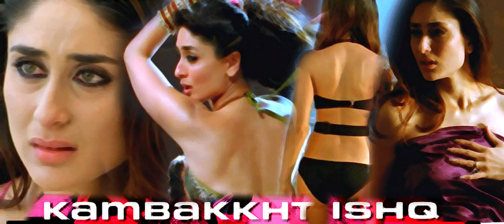Kareena Boobs Sexy Tits Porn - Kareena Kapoor from kambakht ishq-Blue Ray caps + Gif